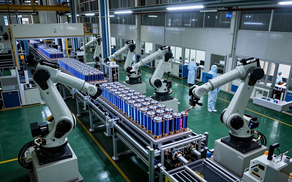 solid-state battery production line manufacturing equipment