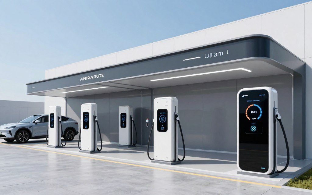 ultra-fast charging station for solid-state battery vehicles